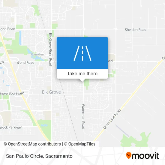 San Paulo Circle map