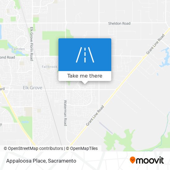 Appaloosa Place map