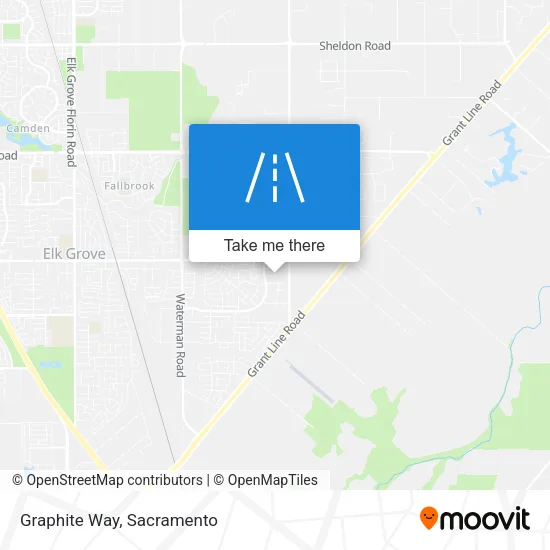 Graphite Way map