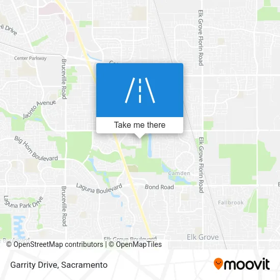 Garrity Drive map