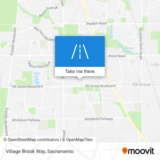 Village Brook Way map