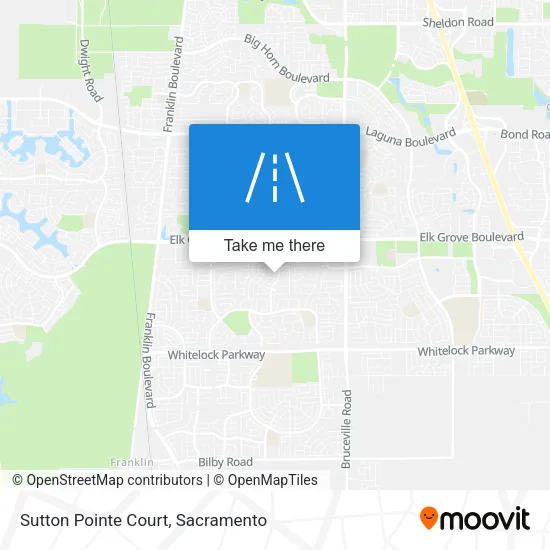 Mapa de Sutton Pointe Court