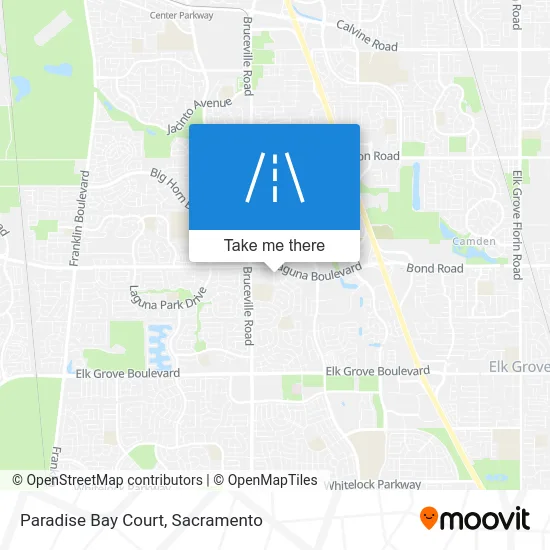 Paradise Bay Court map