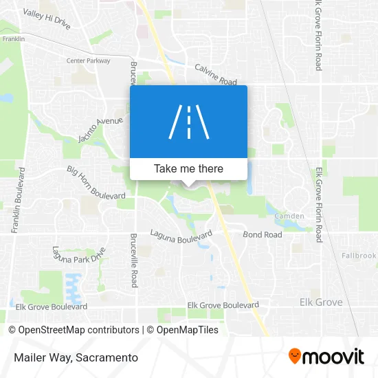 Mapa de Mailer Way