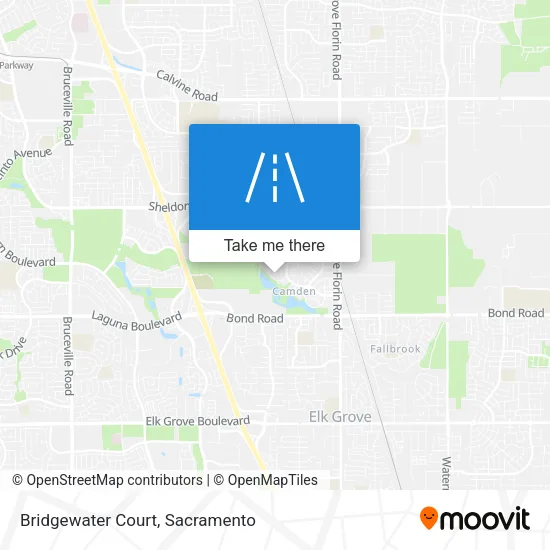 Bridgewater Court map