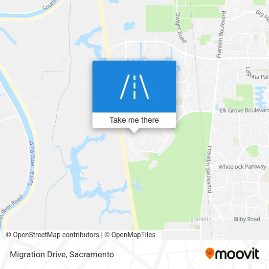 Migration Drive map
