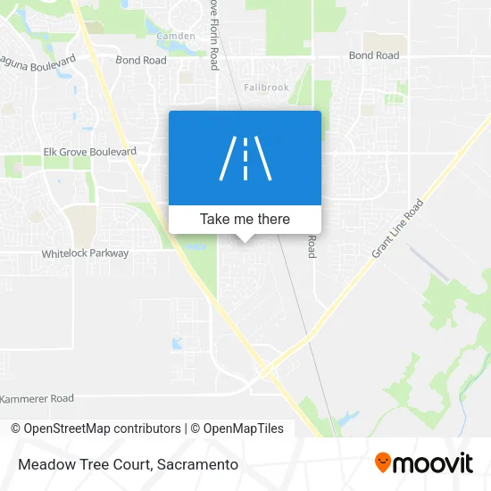 Meadow Tree Court map