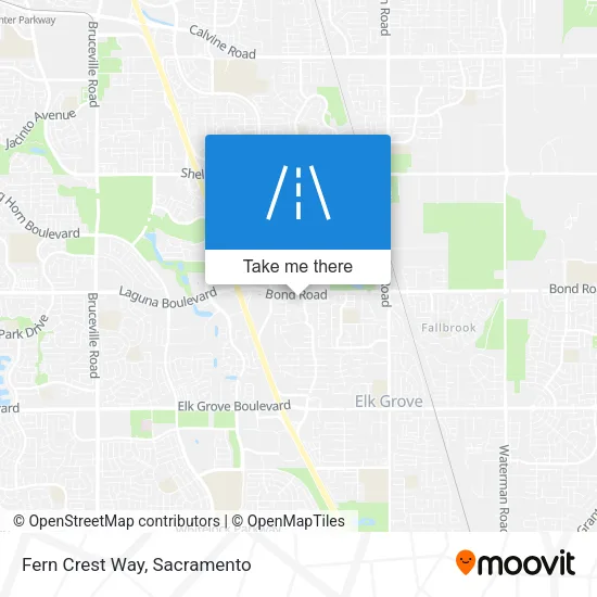 Mapa de Fern Crest Way