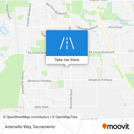 Mapa de Adamello Way