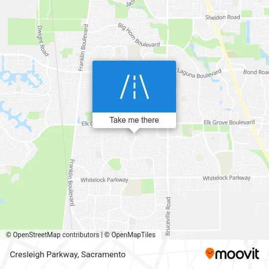 Cresleigh Parkway map