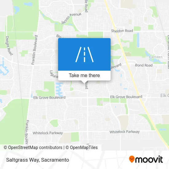 Saltgrass Way map
