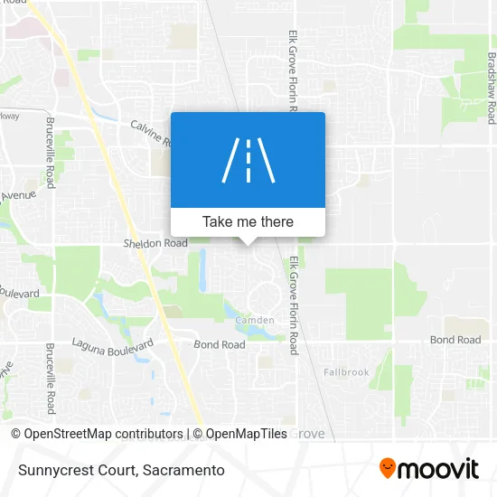 Sunnycrest Court map