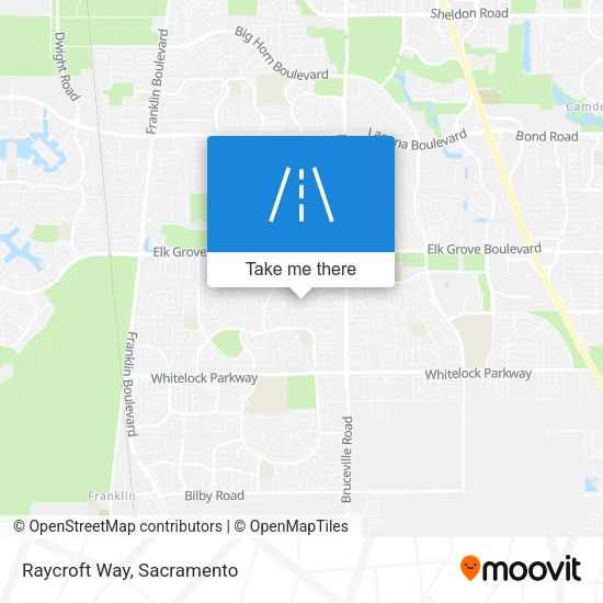 Mapa de Raycroft Way