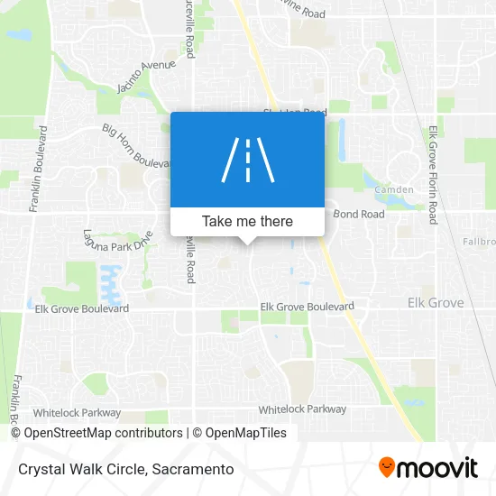 Crystal Walk Circle map