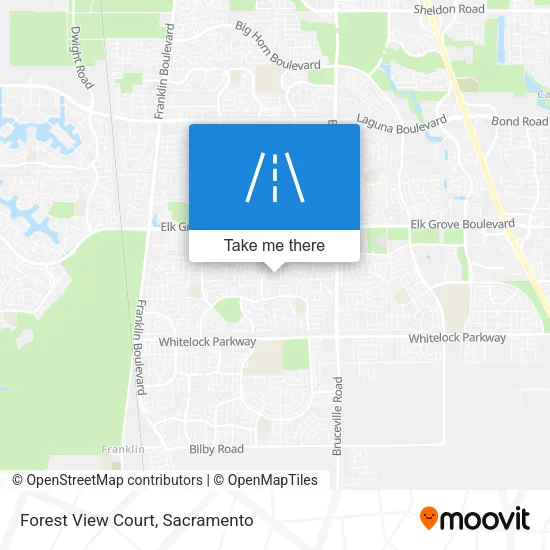 Mapa de Forest View Court