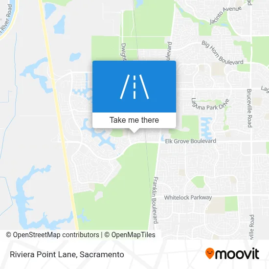 Riviera Point Lane map