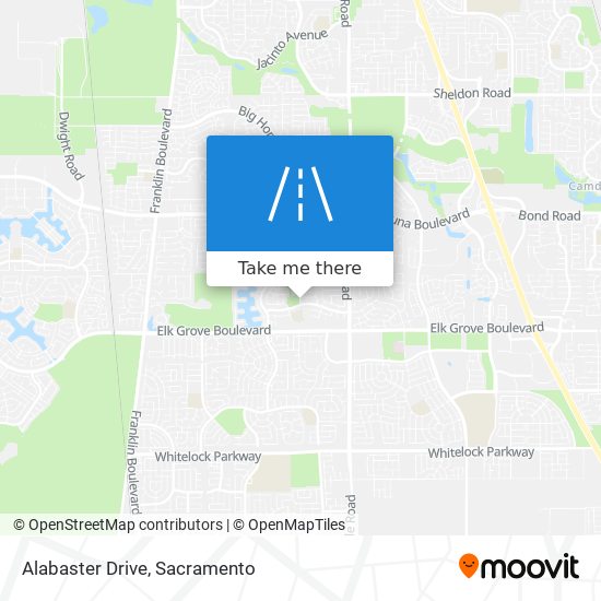 Alabaster Drive map