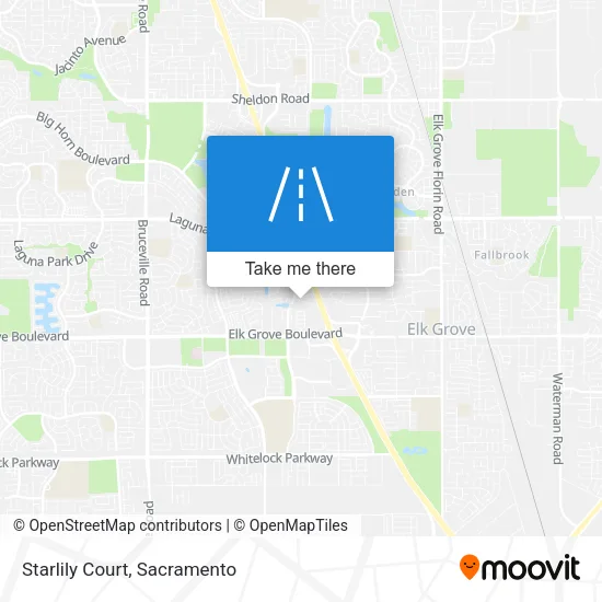 Starlily Court map