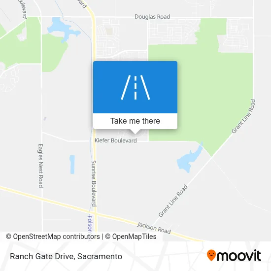 Ranch Gate Drive map