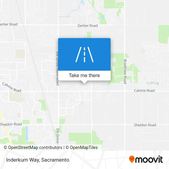 Inderkum Way map
