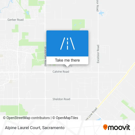 Alpine Laurel Court map