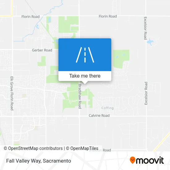 Fall Valley Way map