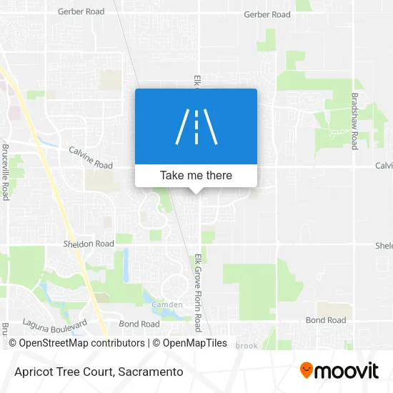 Apricot Tree Court map
