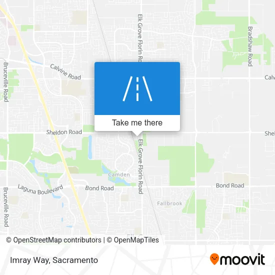Imray Way map