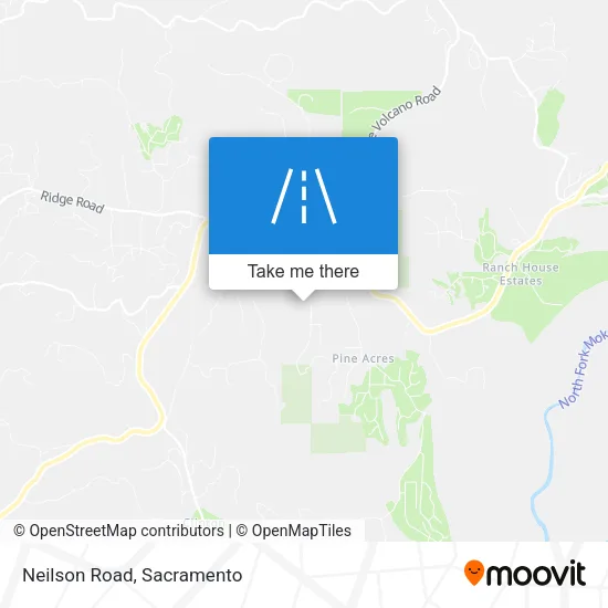 Mapa de Neilson Road