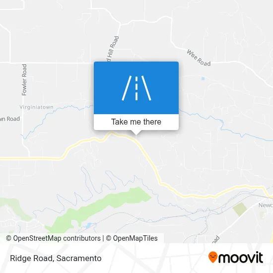 Ridge Road map
