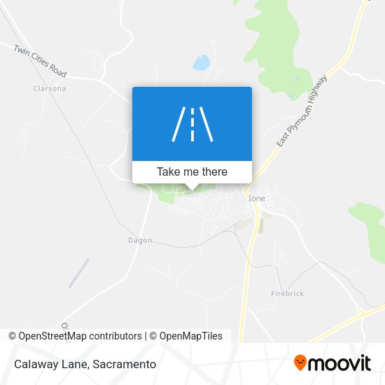 Calaway Lane map