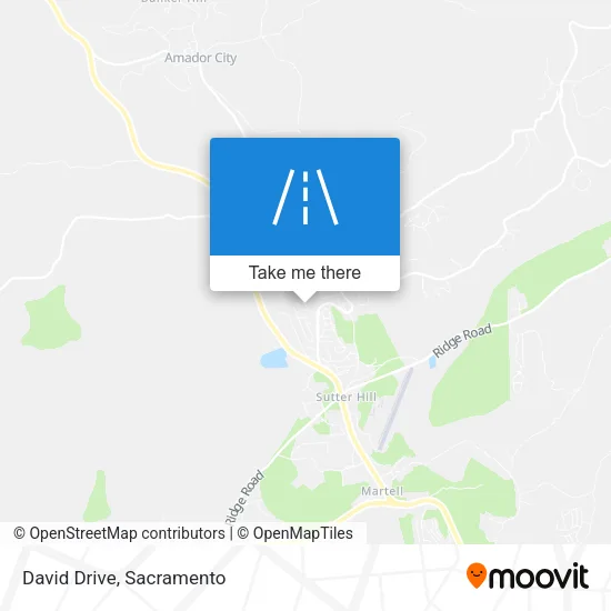 David Drive map