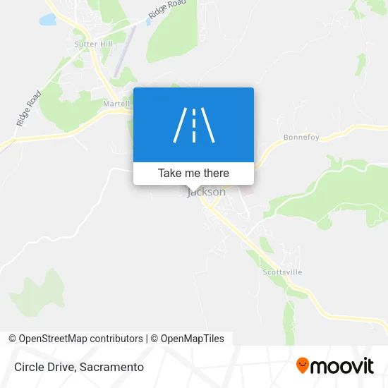 Circle Drive map