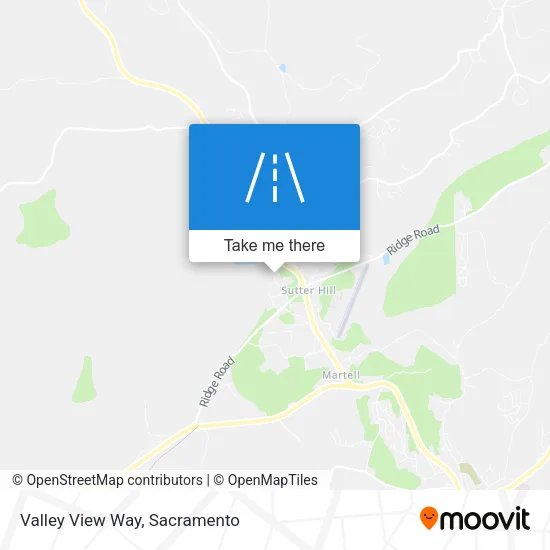 Valley View Way map