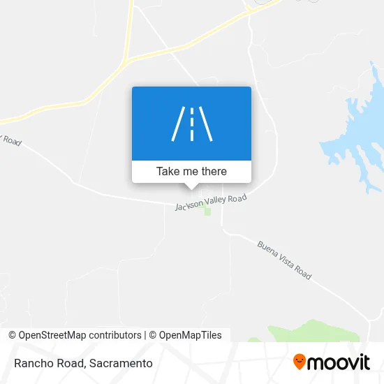 Rancho Road map