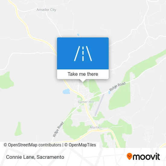 Connie Lane map