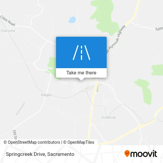 Springcreek Drive map