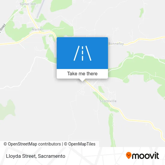 Mapa de Lloyda Street