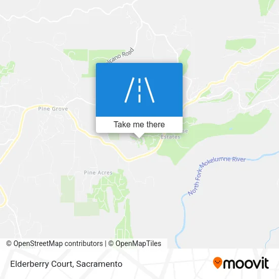 Elderberry Court map