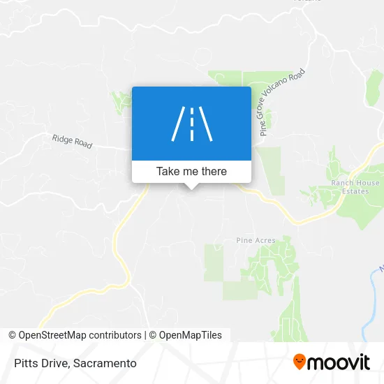 Mapa de Pitts Drive