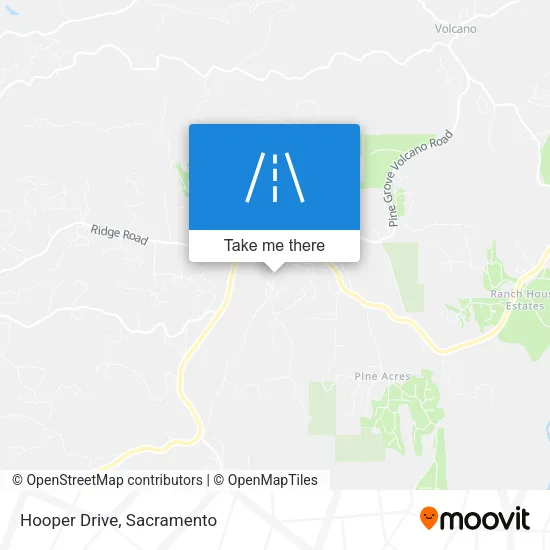 Mapa de Hooper Drive
