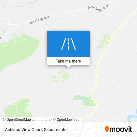 Ashland View Court map