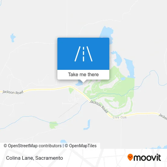 Colina Lane map