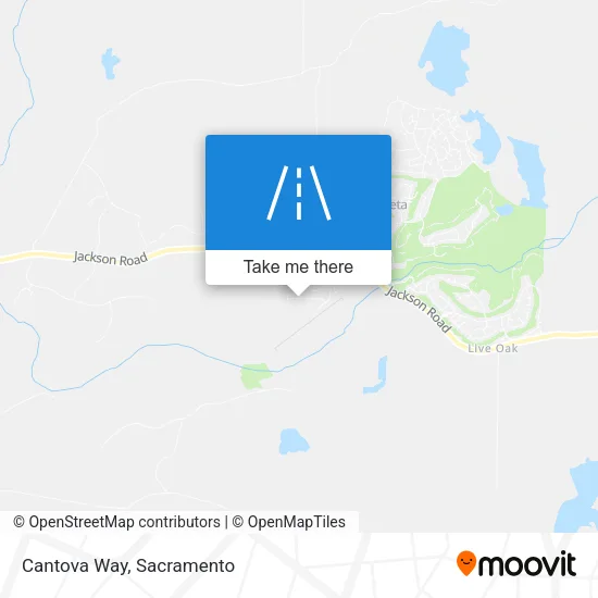 Cantova Way map