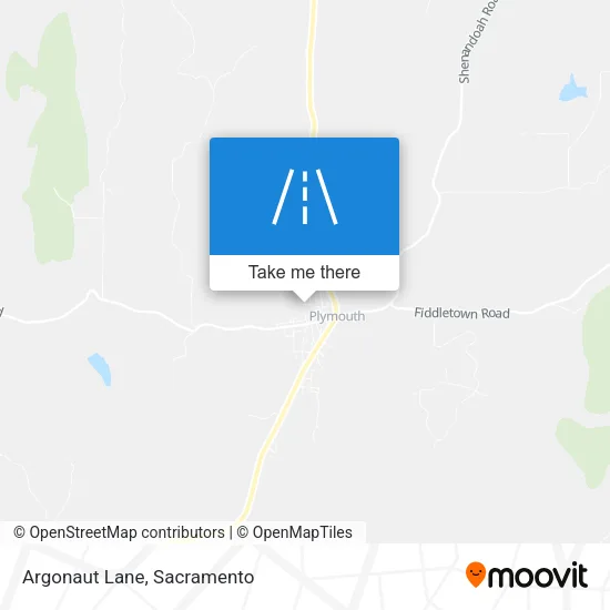 Argonaut Lane map