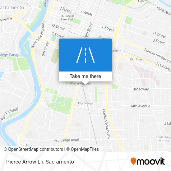 Mapa de Pierce Arrow Ln