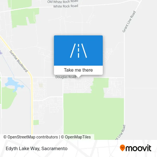 Edyth Lake Way map