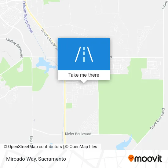 Mircado Way map