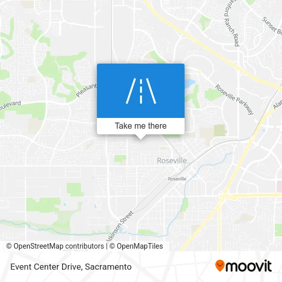 Event Center Drive map