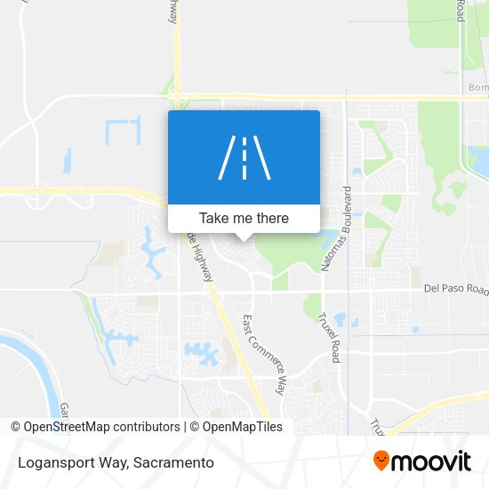 Logansport Way map